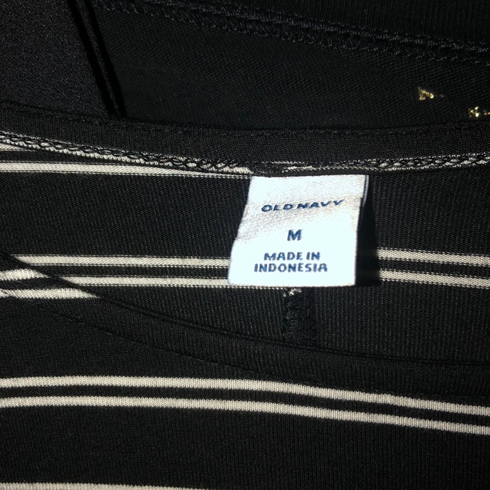 OLD NAVY Stretch Striped Long Sleeved Dress - Picture 5 of 5